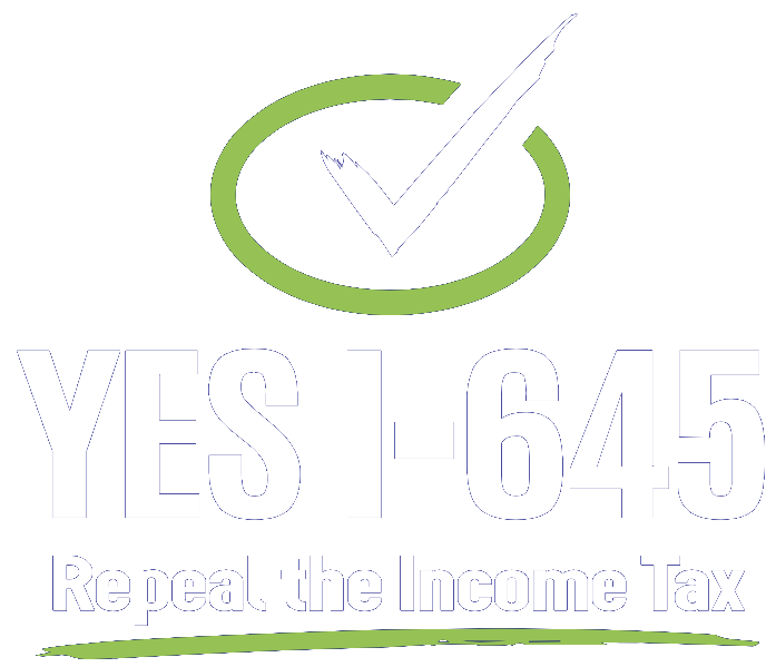 YES I-645 · Repeal the Income Tax